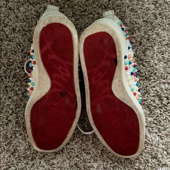 Christian Louboutin orlato flat high-top sneaker - Picture 3 of 7